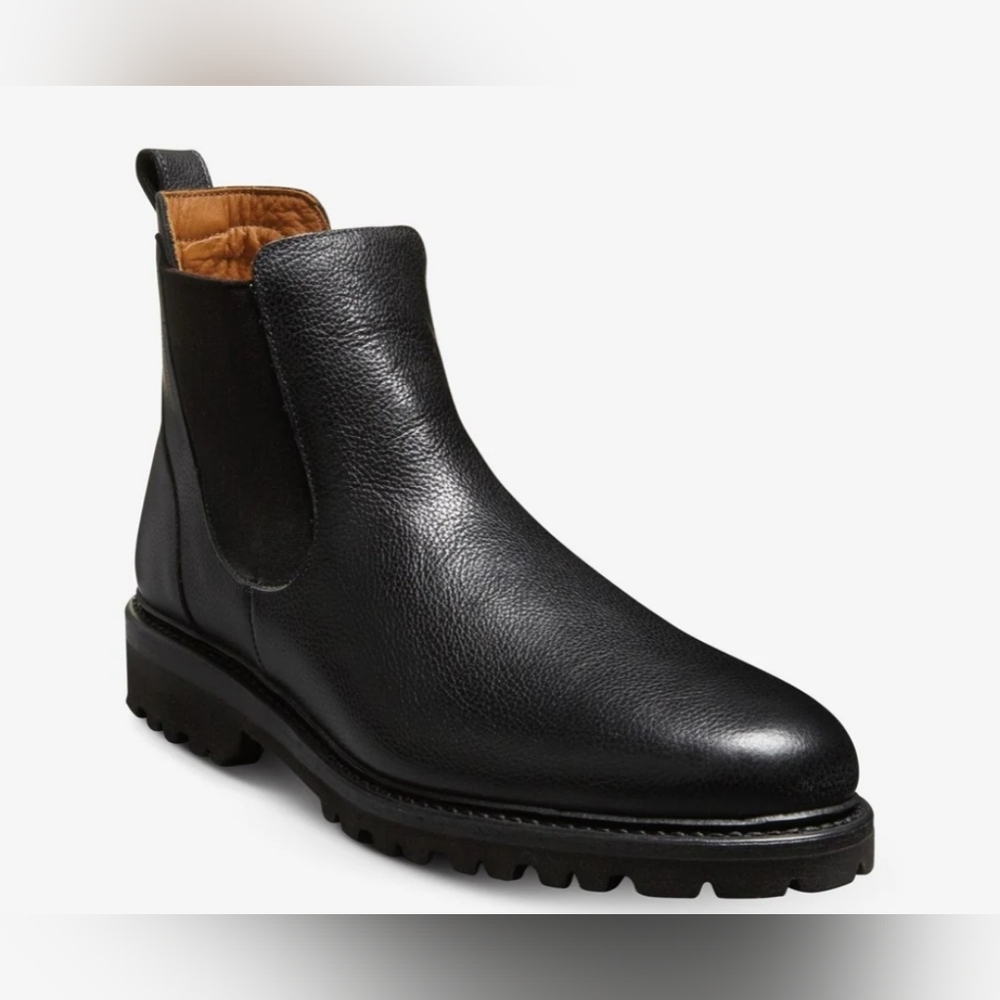 Allen Edmonds Black Leather Chelsea Boot